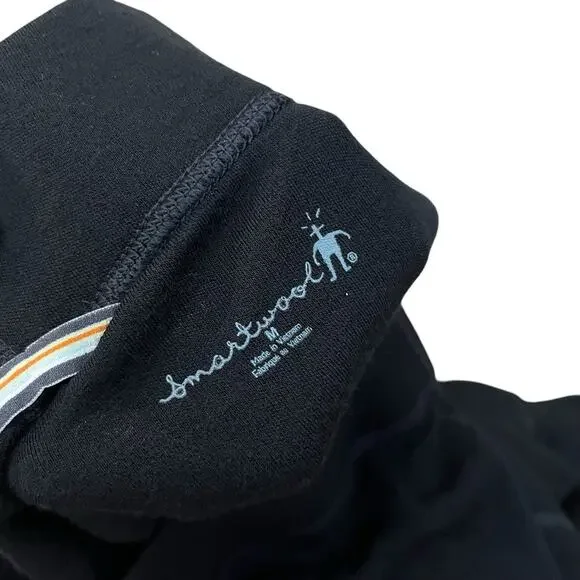 Smartwool Womens Merino Wool Base Layer Pants Medium Black Skinny Full Length - Picture 6 of 10